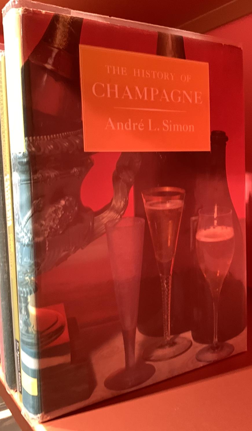 The history of Champagne / André L. Simon ; photographs by Percy Hennell live cover