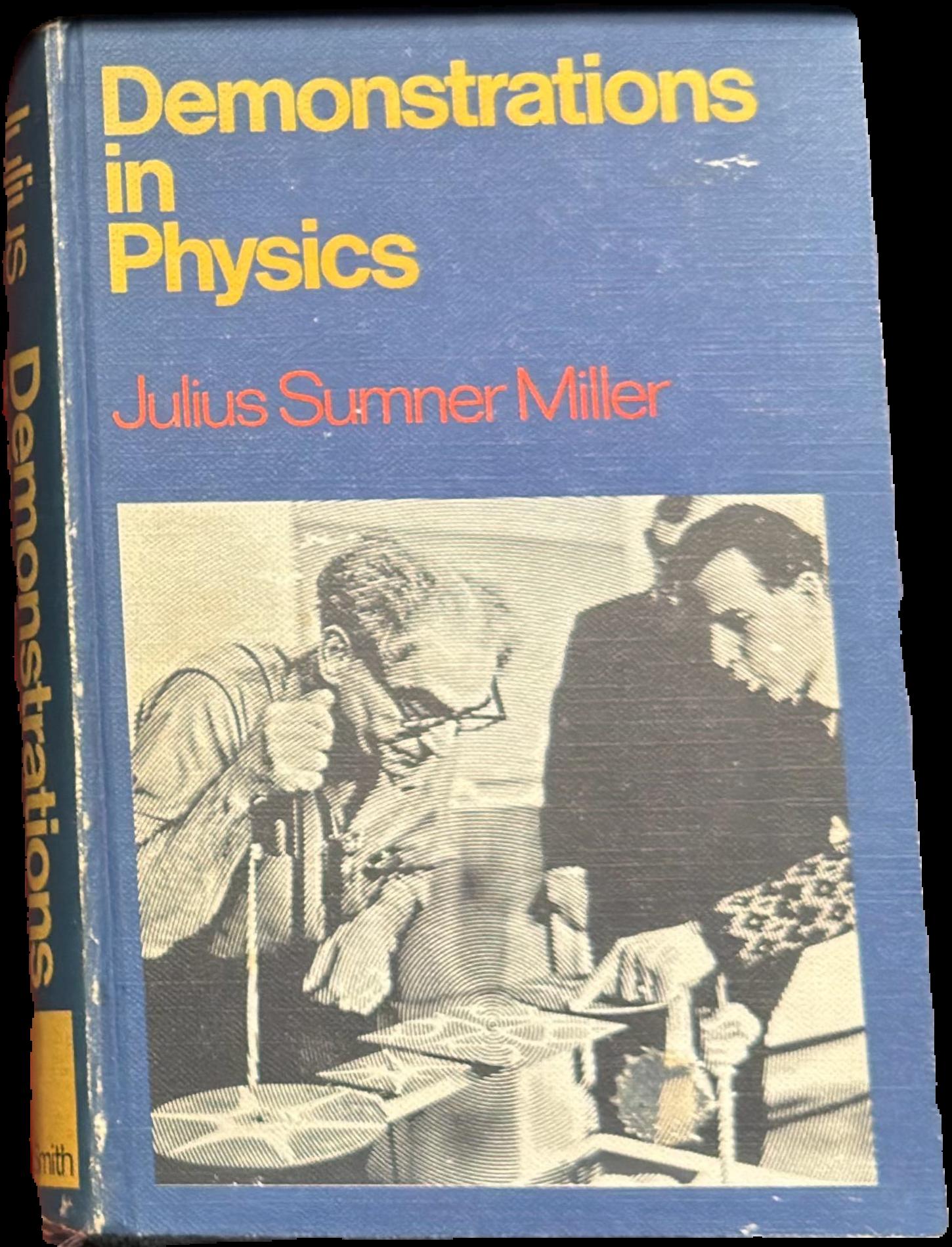 Demonstrations in physics live cover