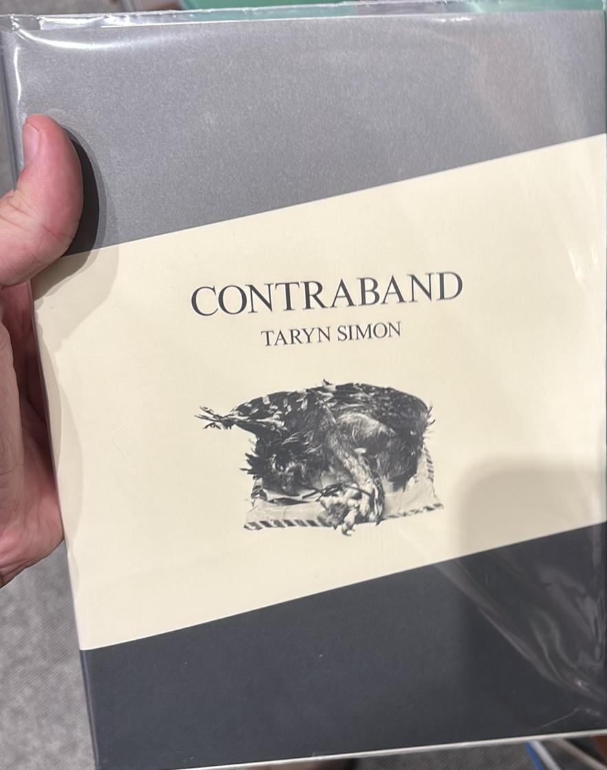 Taryn Simon - Contraband /​ text by Hans Ulrich Obrist live cover