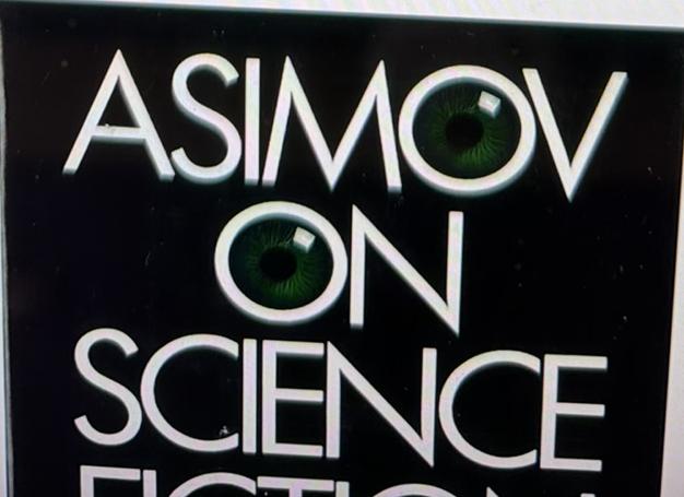 Isaac Asimov's science fiction live cover