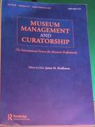 Museum management and curatorship : the international forum for museum professionals live cover