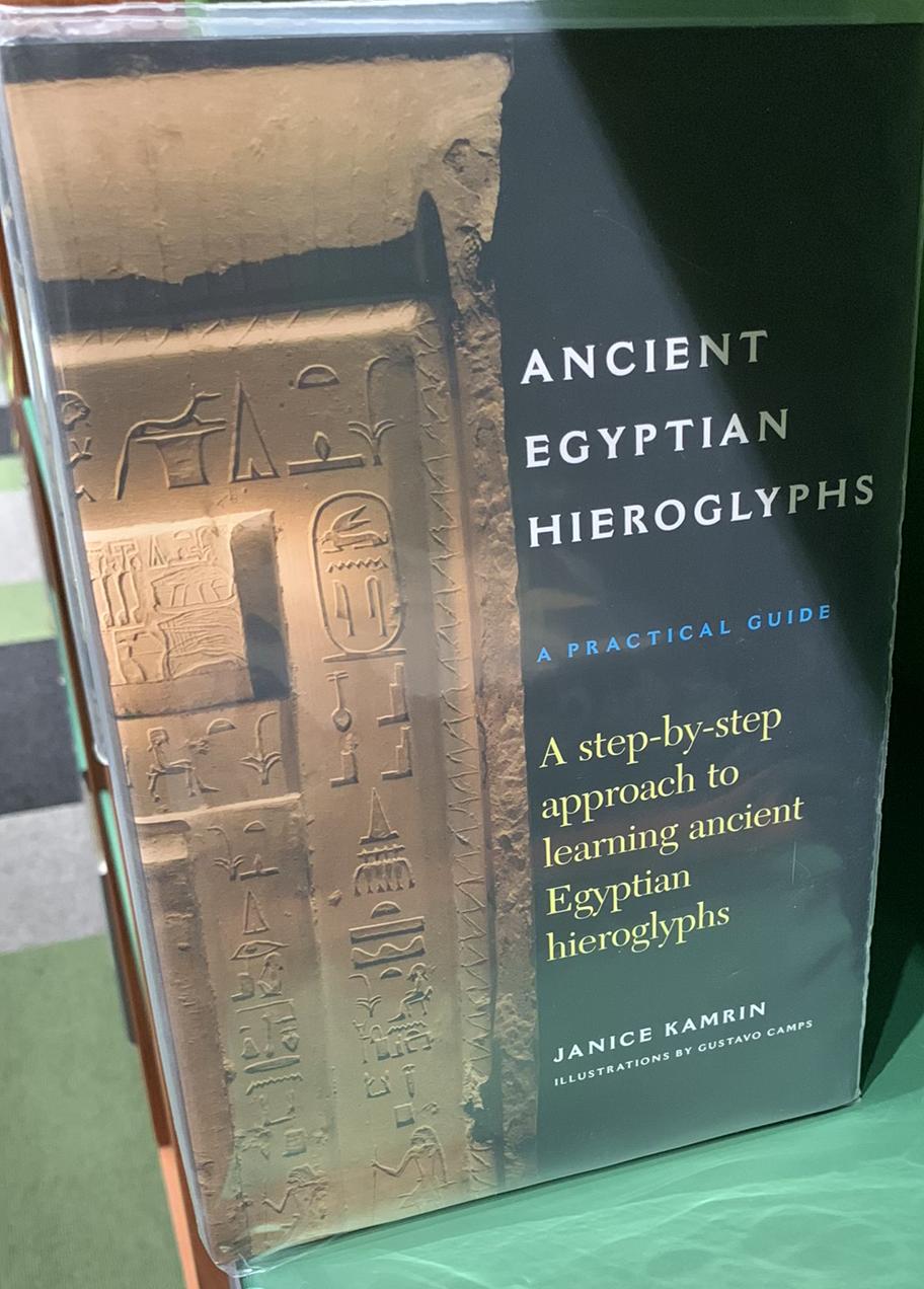 Ancient Egyptian hieroglyphs : a practical guide live cover