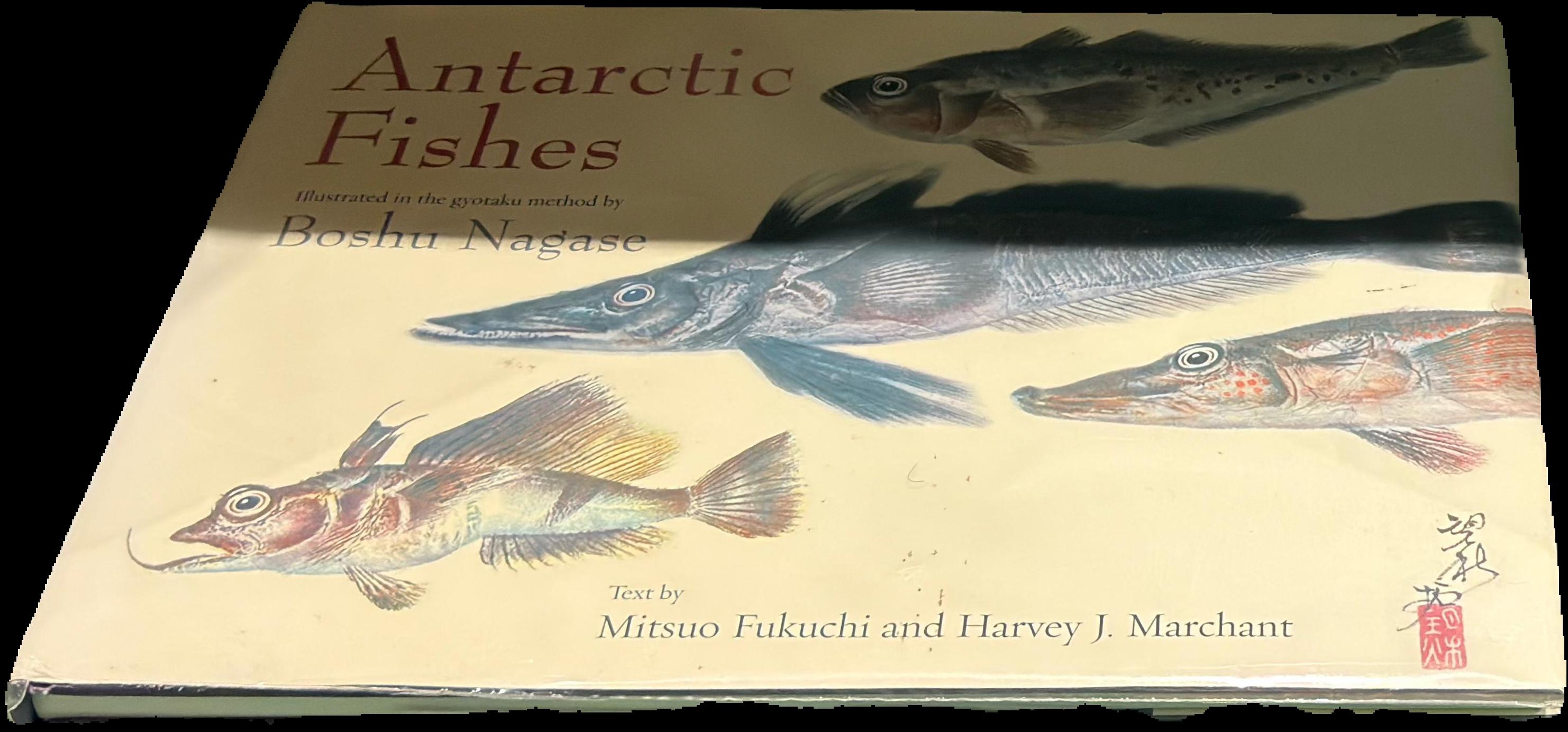 Antarctic fishes : illustrated in the gyotaku method live cover
