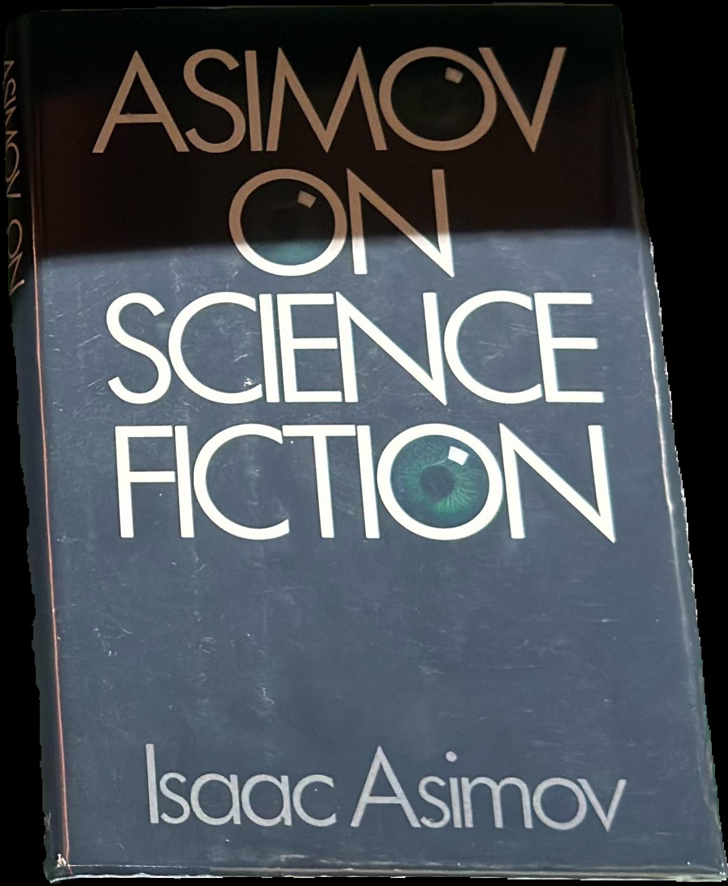 Asimov on science fiction live cover