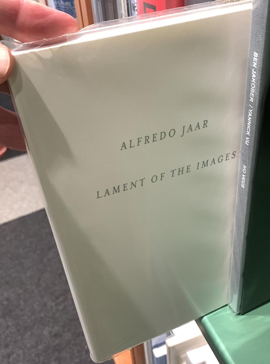 Alfredo Jaar : lament of the images live cover