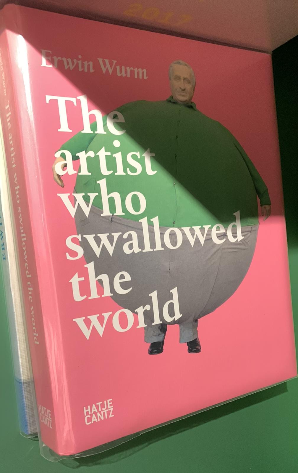The artist who swallowed the world live cover