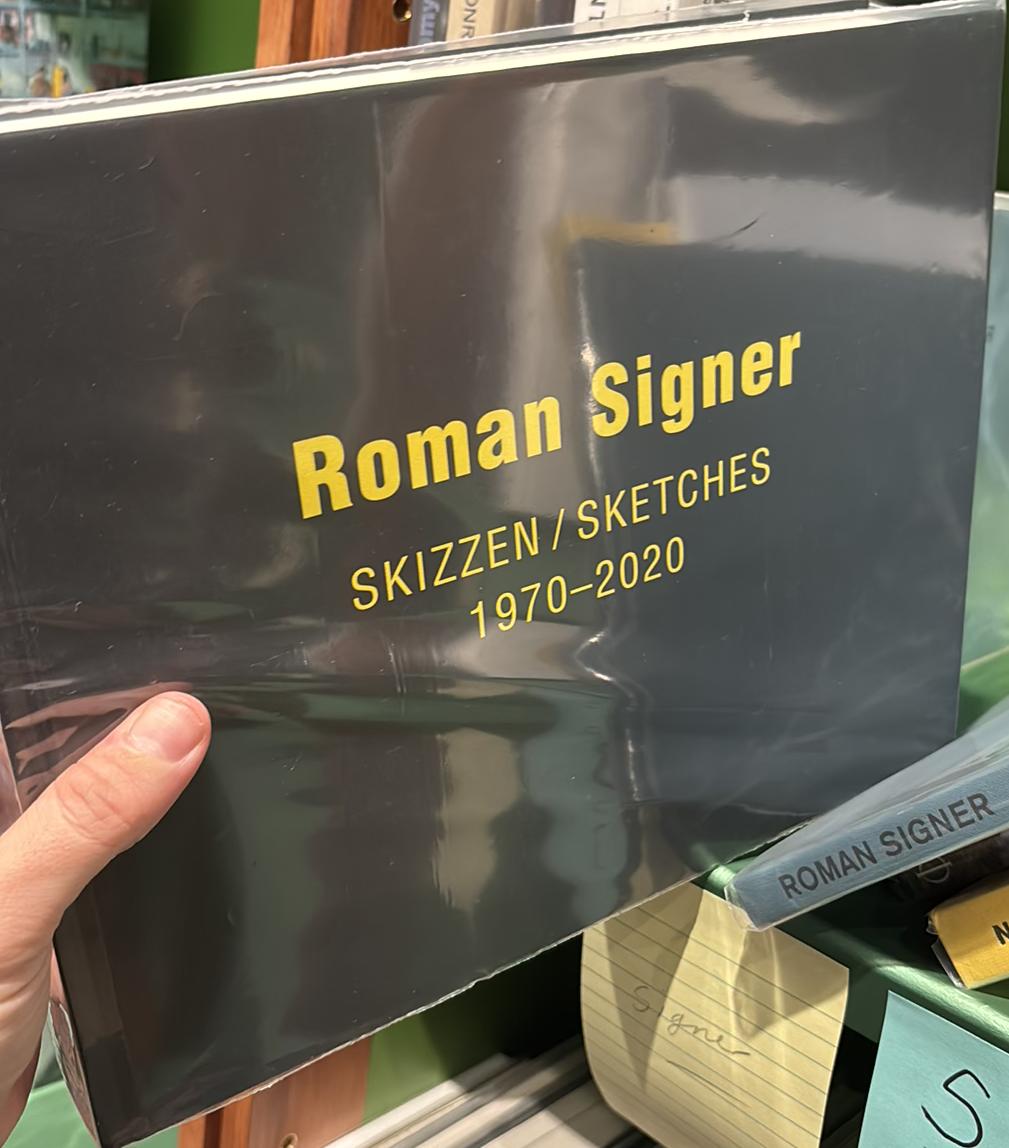 Roman Signer : skizzen / sketches 1970-2020 / edited by Stephan Kunz, Aleksandra Signer, Peter Zimmermann ; text, Stephan Kunz live cover