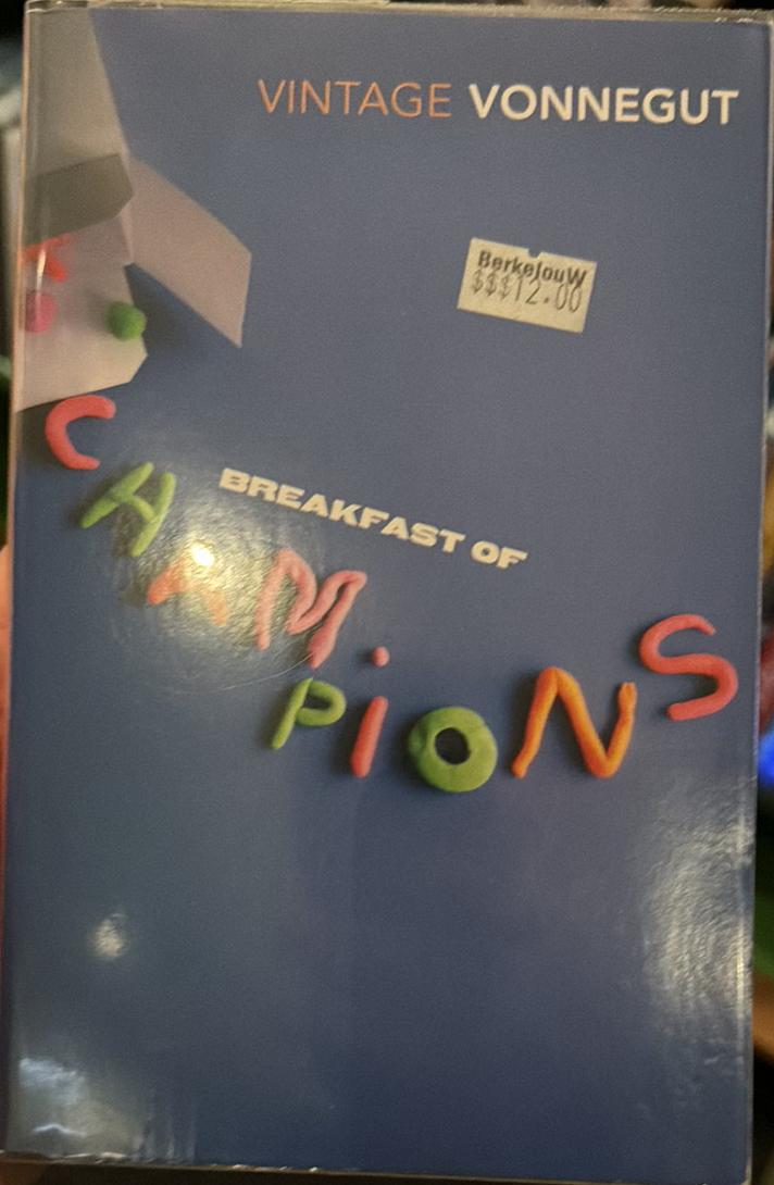 Breakfast of champions, or, Goodbye blue Monday live cover