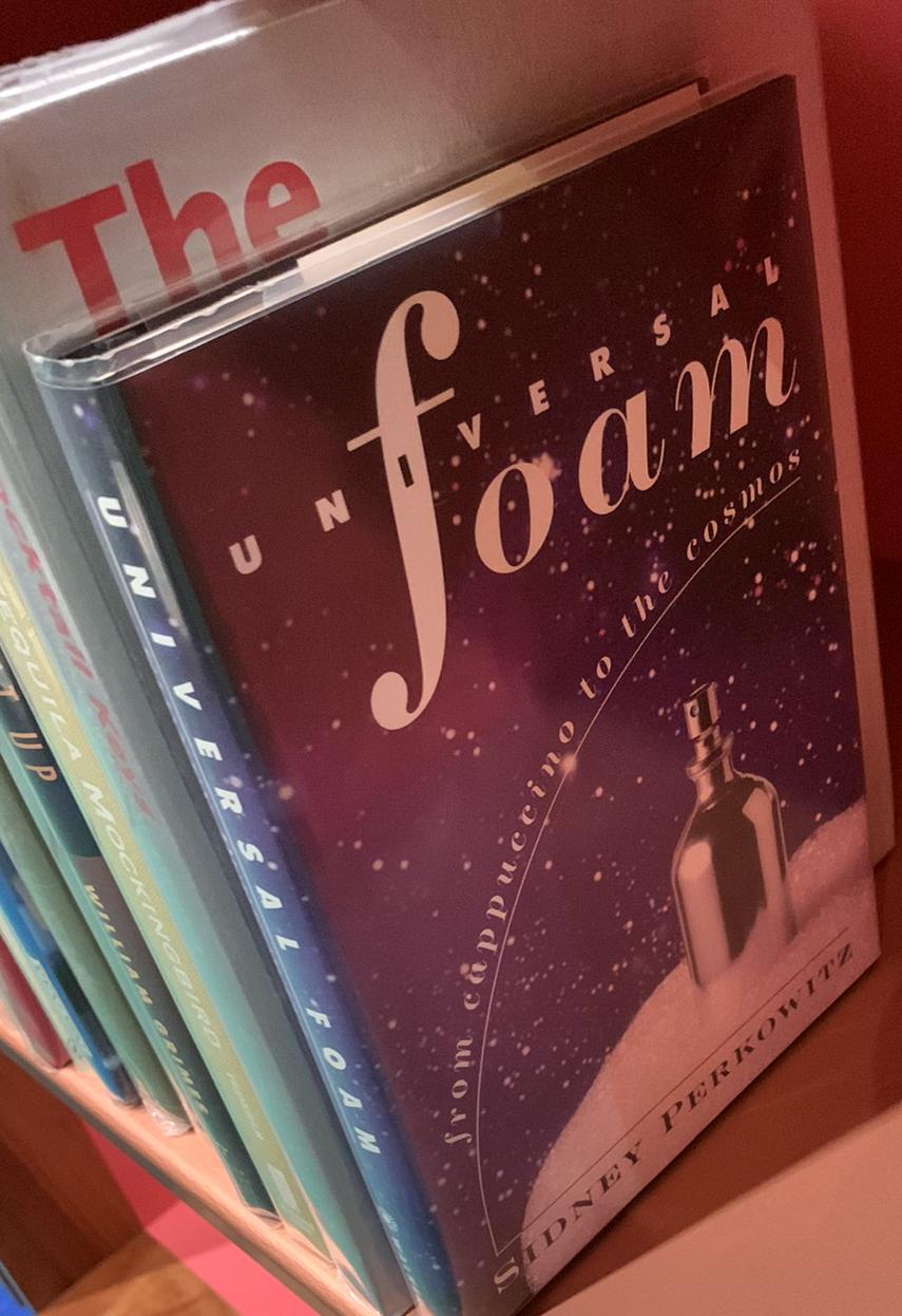 Universal foam : from cappuccino to the cosmos / Sidney Perkowitz live cover
