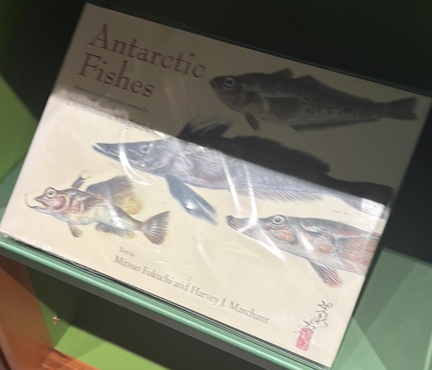 Antarctic fishes : illustrated in the gyotaku method live cover
