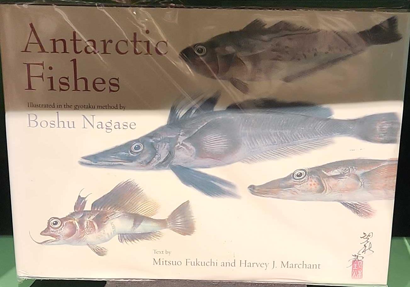 Antarctic fishes : illustrated in the gyotaku method live cover