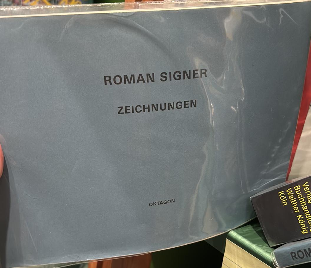 Roman Signer : Zeichnungen live cover
