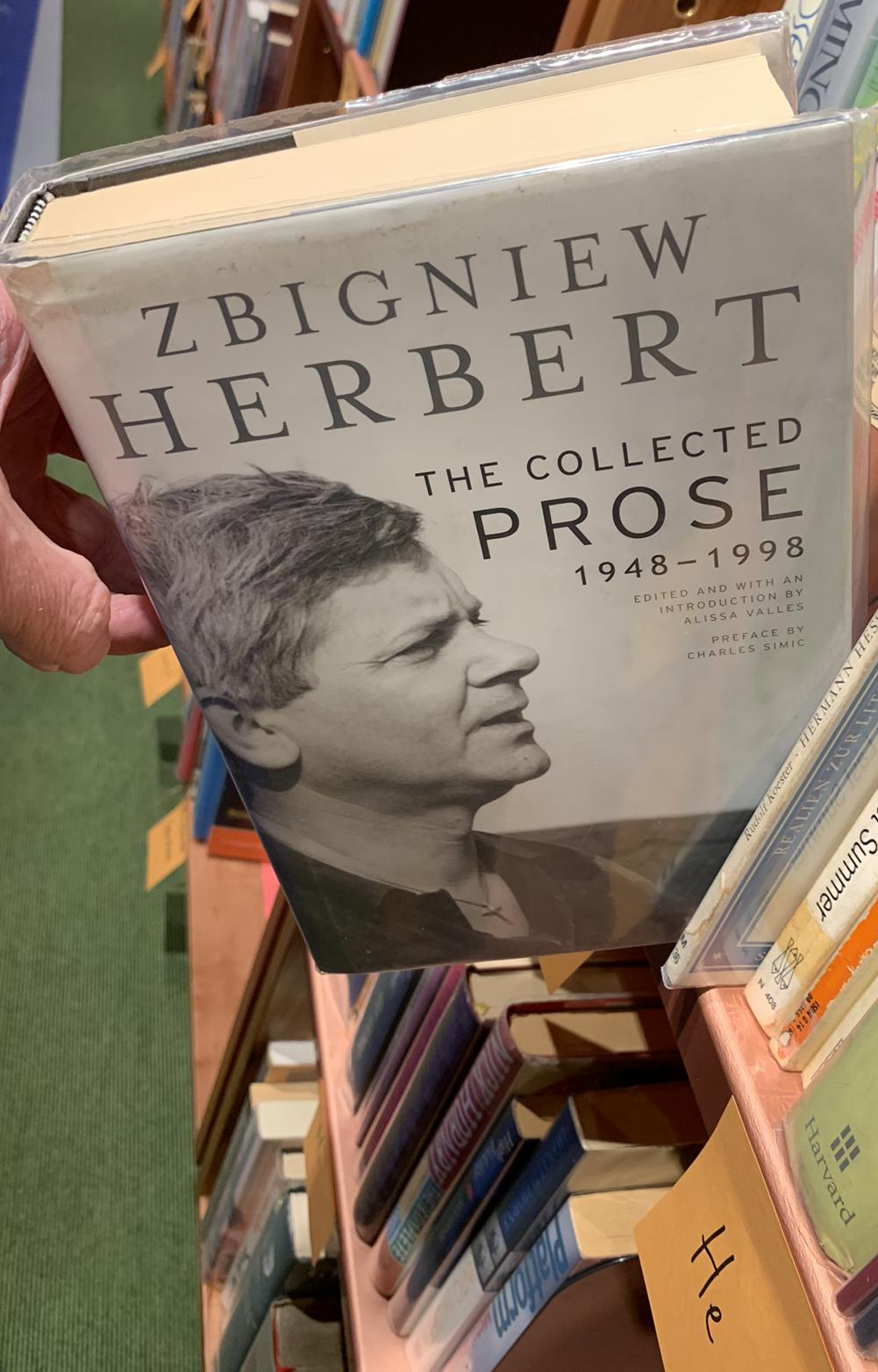 The collected prose, 1948-1998 / Zbigniew Herbert ; edited with an introduction by Alissa Valles ; preface by Charles Simic ; translated by Michael March [and 4 others] live cover