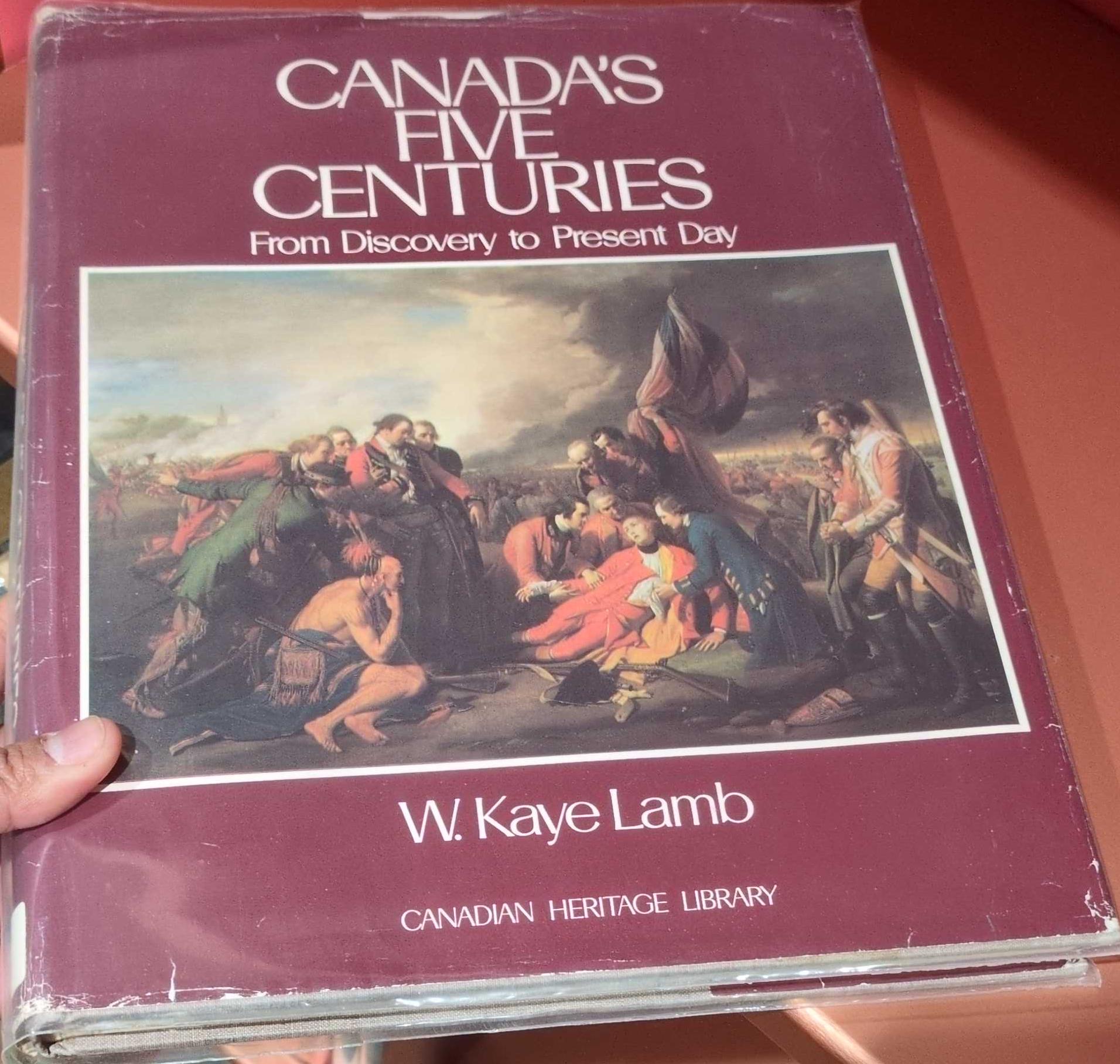 Canada's five centuries : from discovery to present day / W. Kaye Lamb live cover