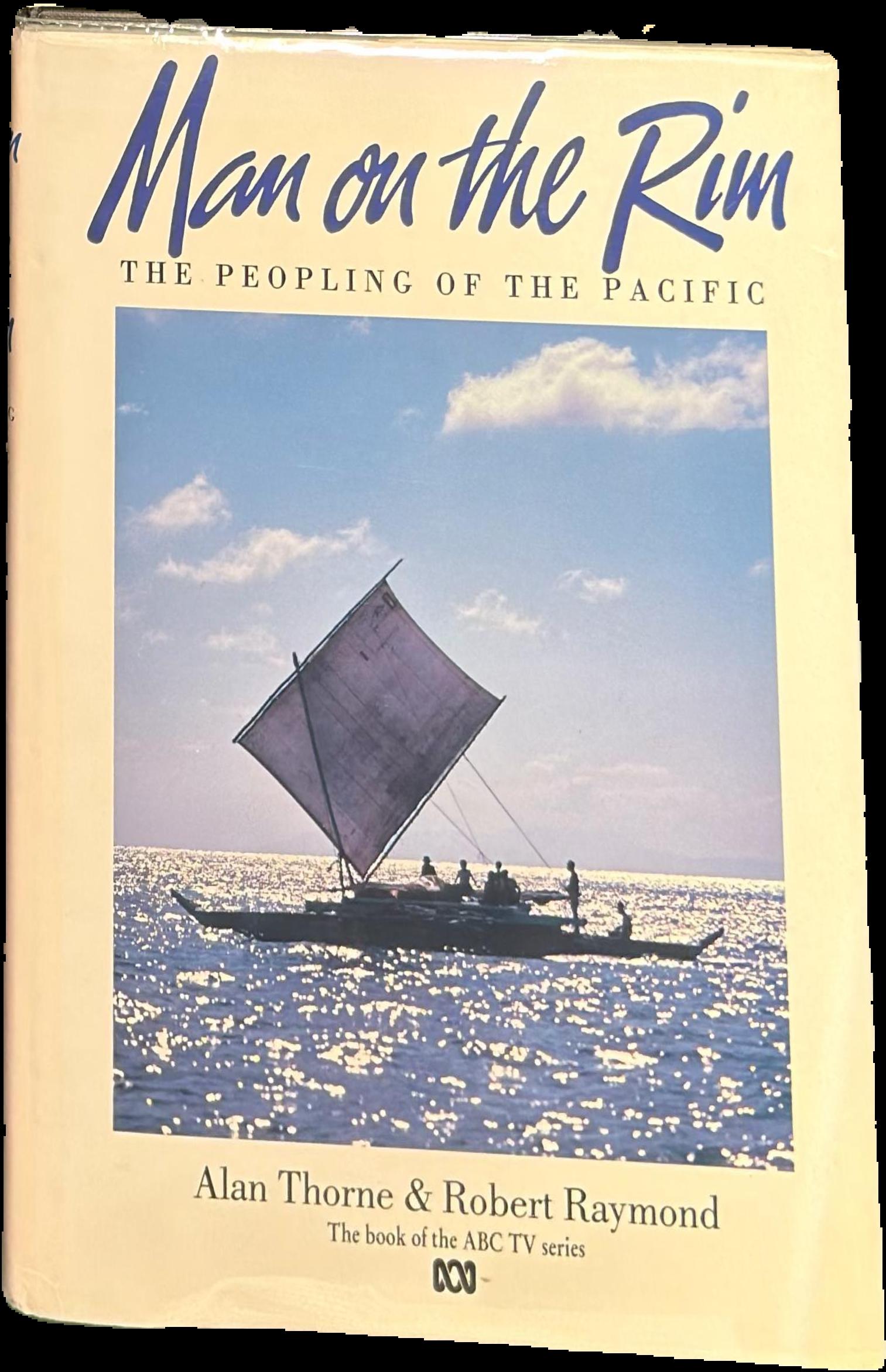 Man on the rim : the peopling of the Pacific live cover