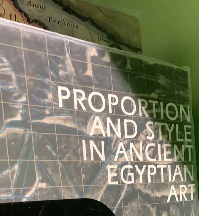 Proportion and style in ancient Egyptian art live cover