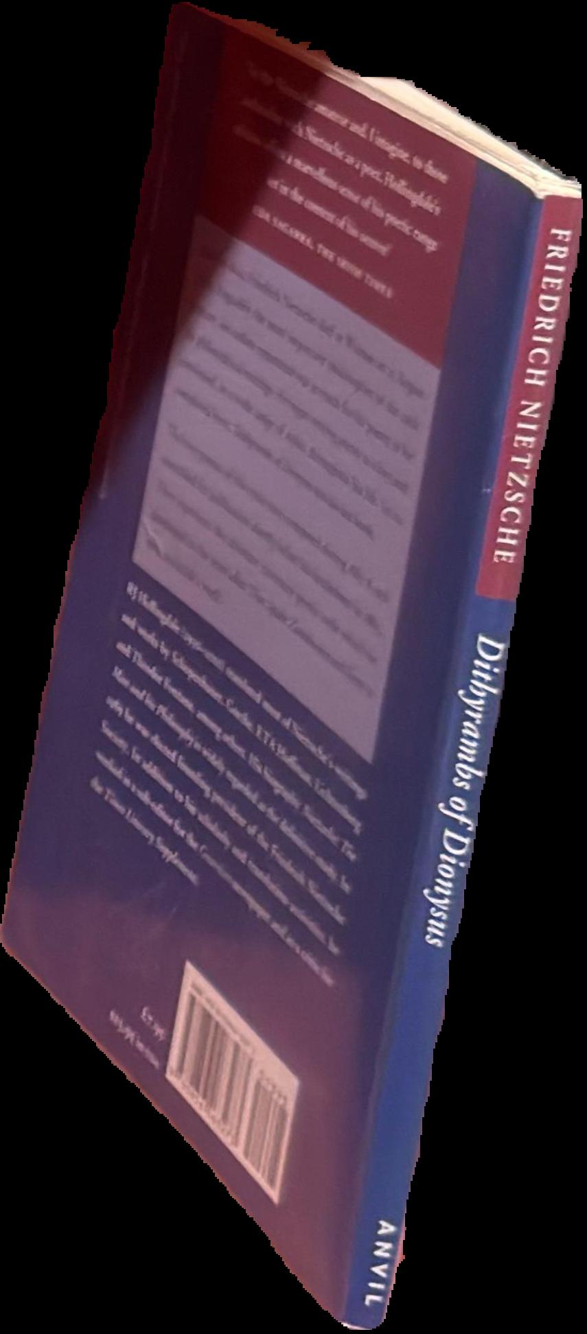 Dithyrambs of Dionysus (Dionysos-dithyramben) / Friedrich Nietzsche ; translated with an introduction and notes by R.J. Hollingdale live cover