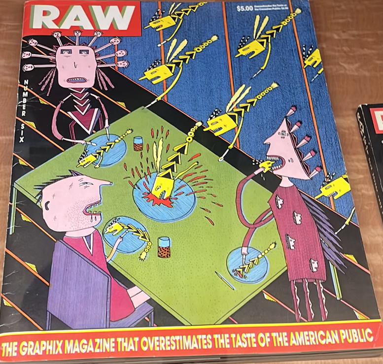 RAW: The Torn-Again Graphix Magazine live cover