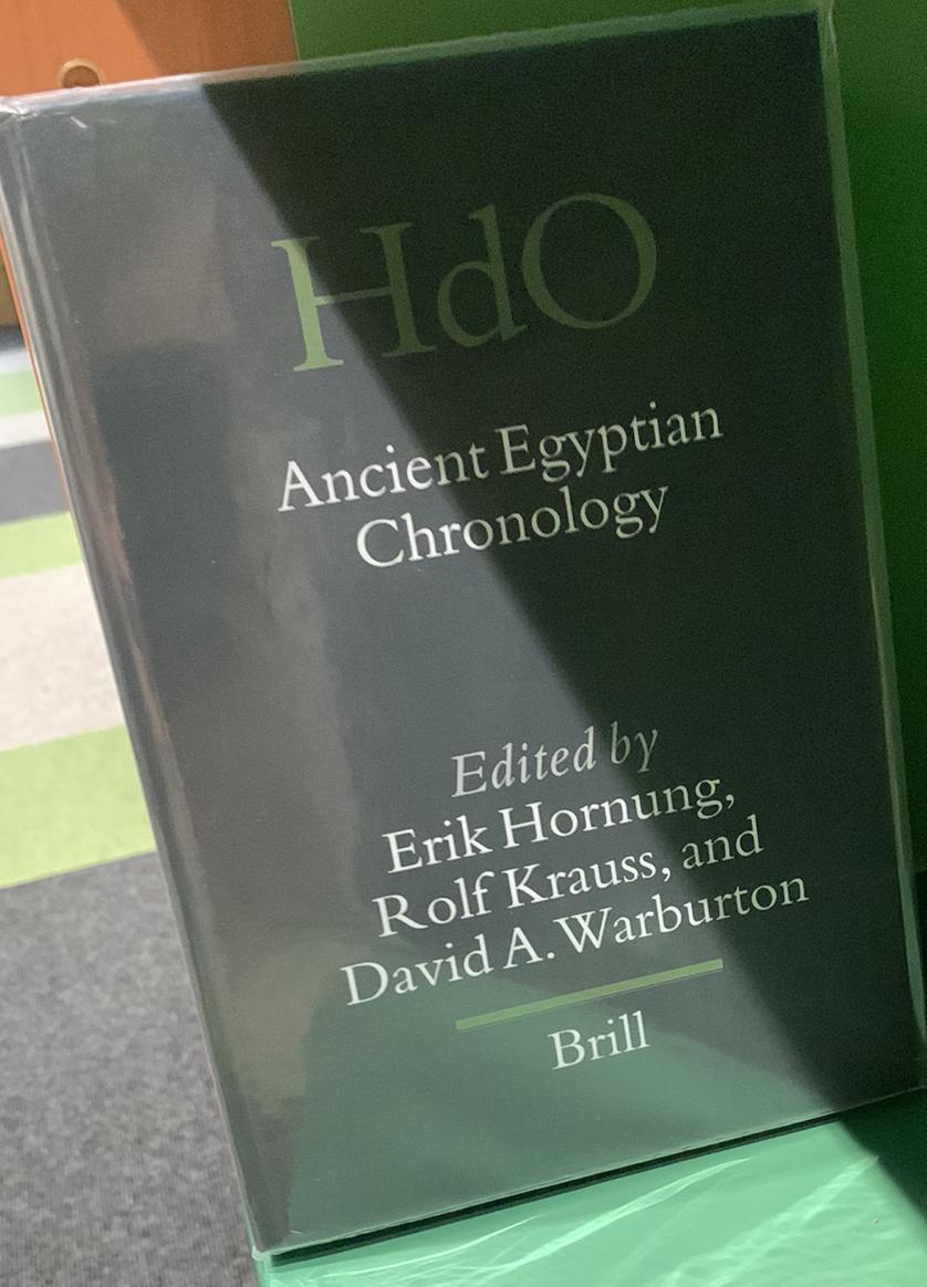 Ancient Egyptian chronology live cover