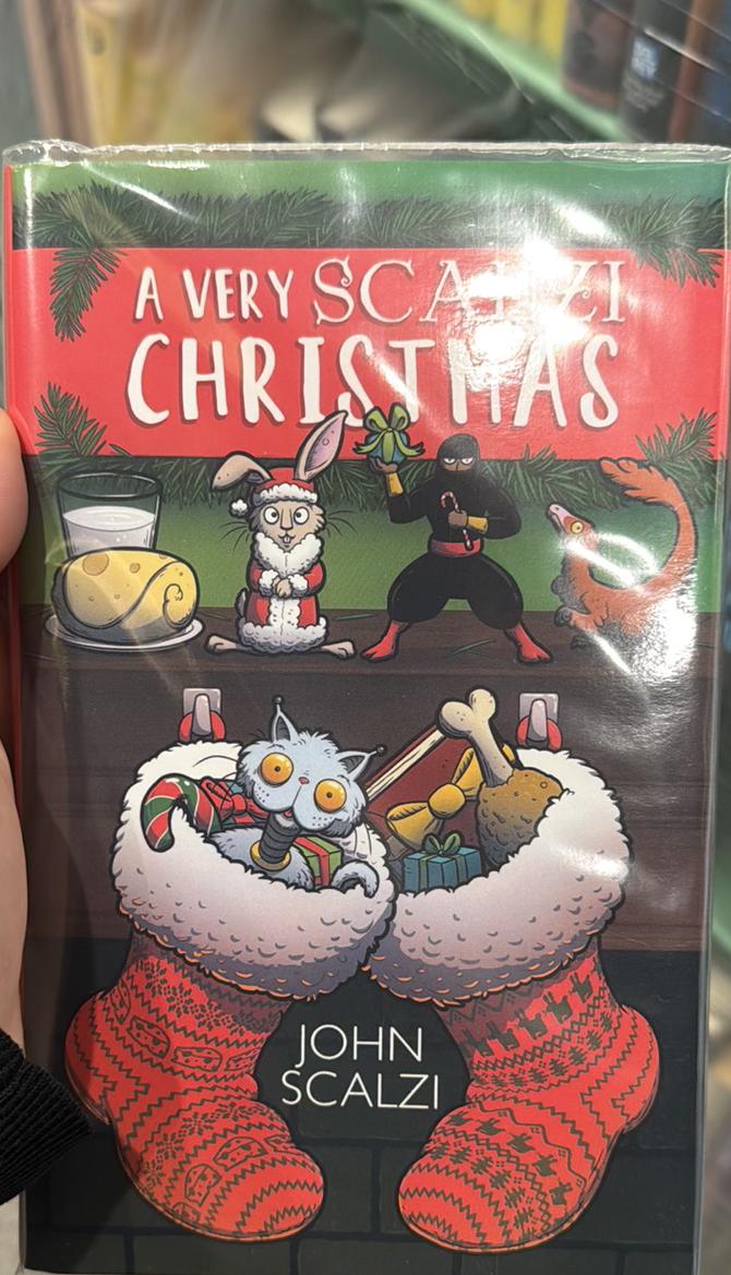A very Scalzi Christmas / John Scalzi live cover