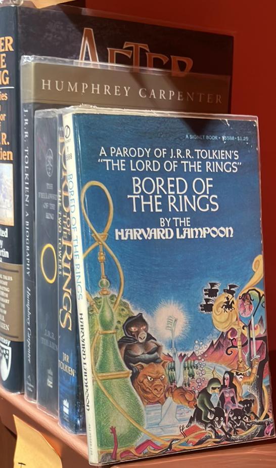 Bored of the Rings : A parody of J. R. R. Tolkien's Lord of the Rings live cover
