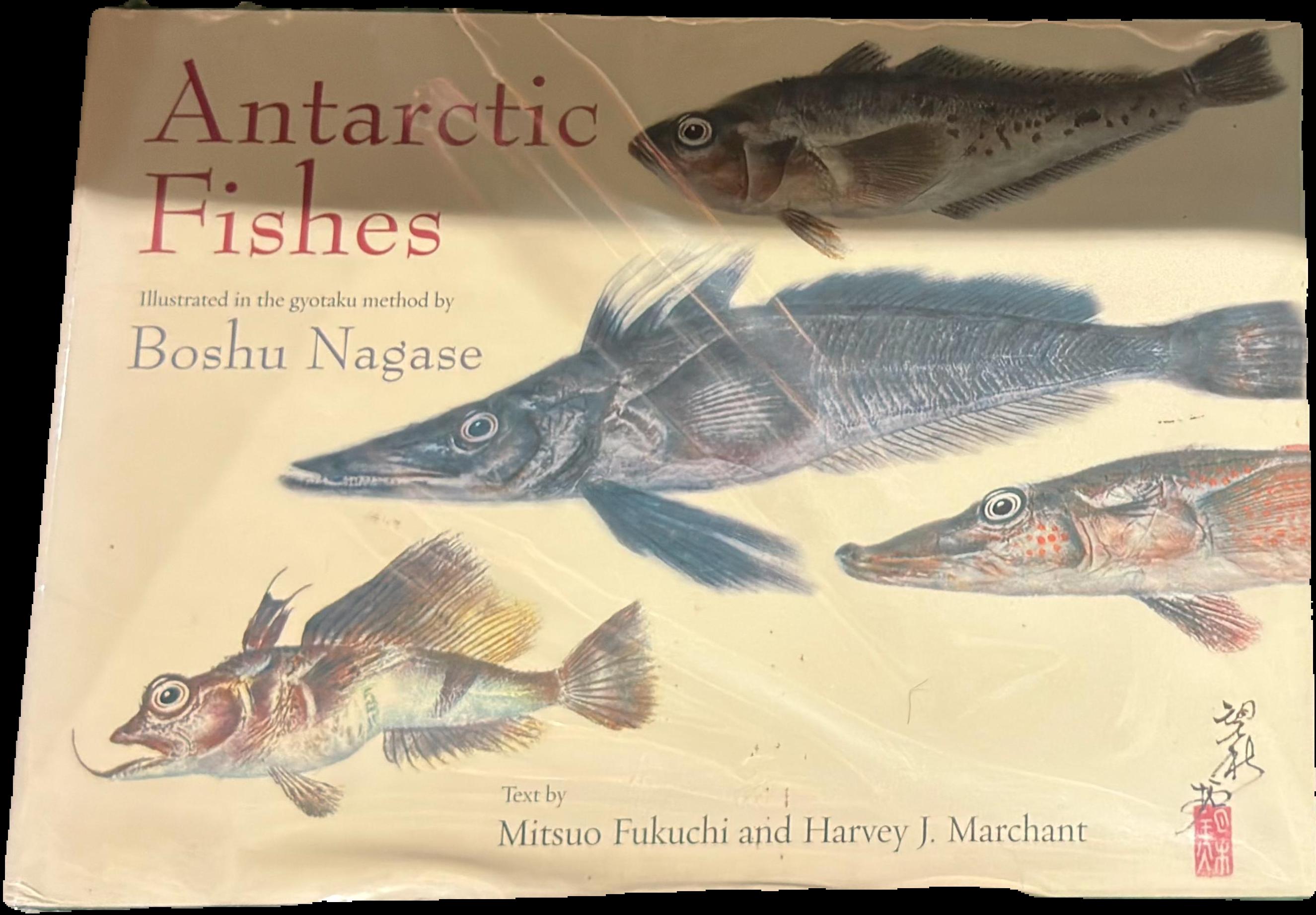 Antarctic fishes : illustrated in the gyotaku method live cover