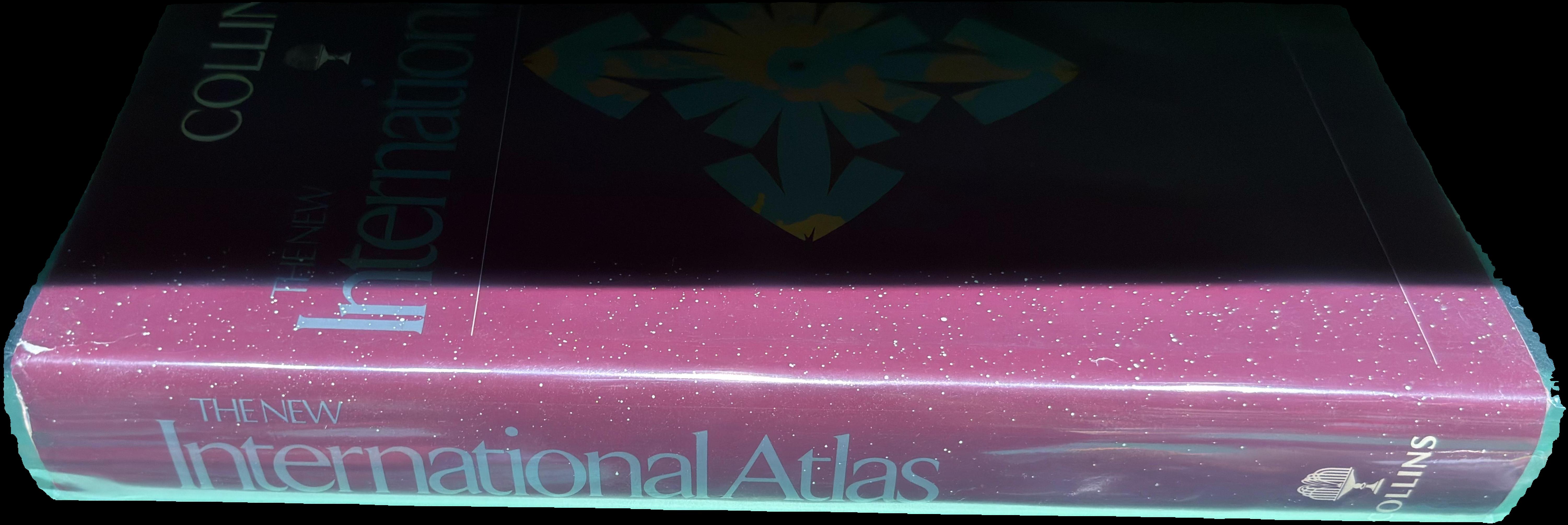 Collins new age encyclopedia, world atlas, & various supplements live cover