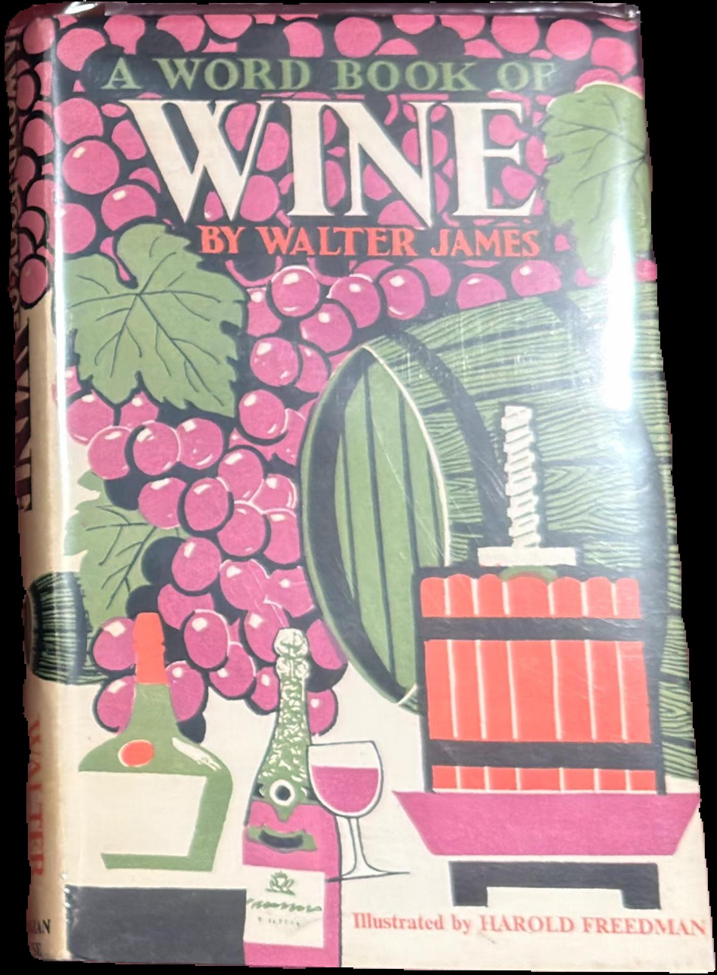A word-book of wine live cover