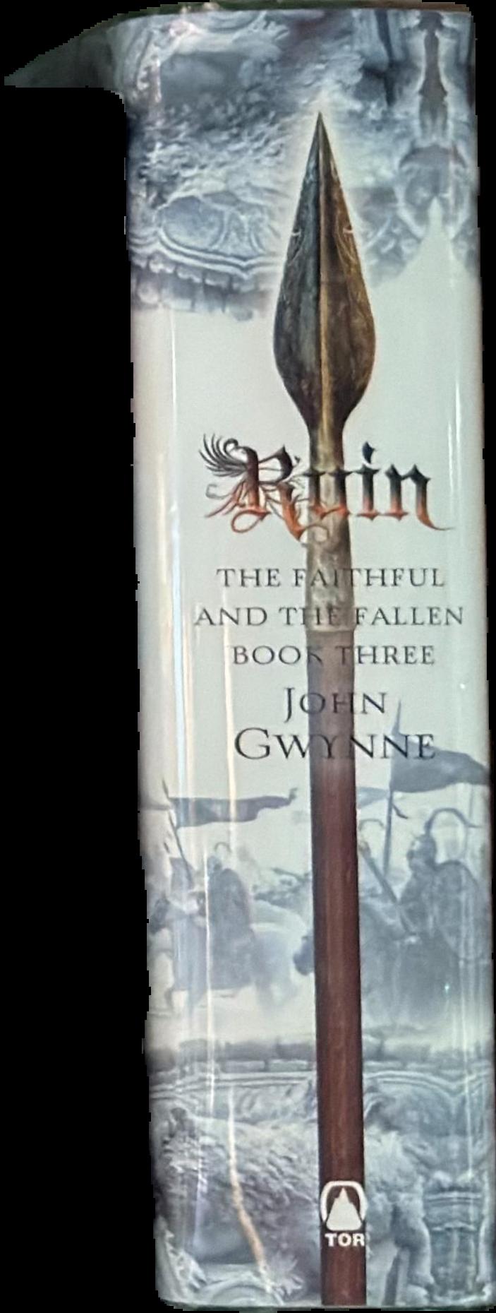 Ruin : book three of the faithful and the fallen / John Gwynne live cover