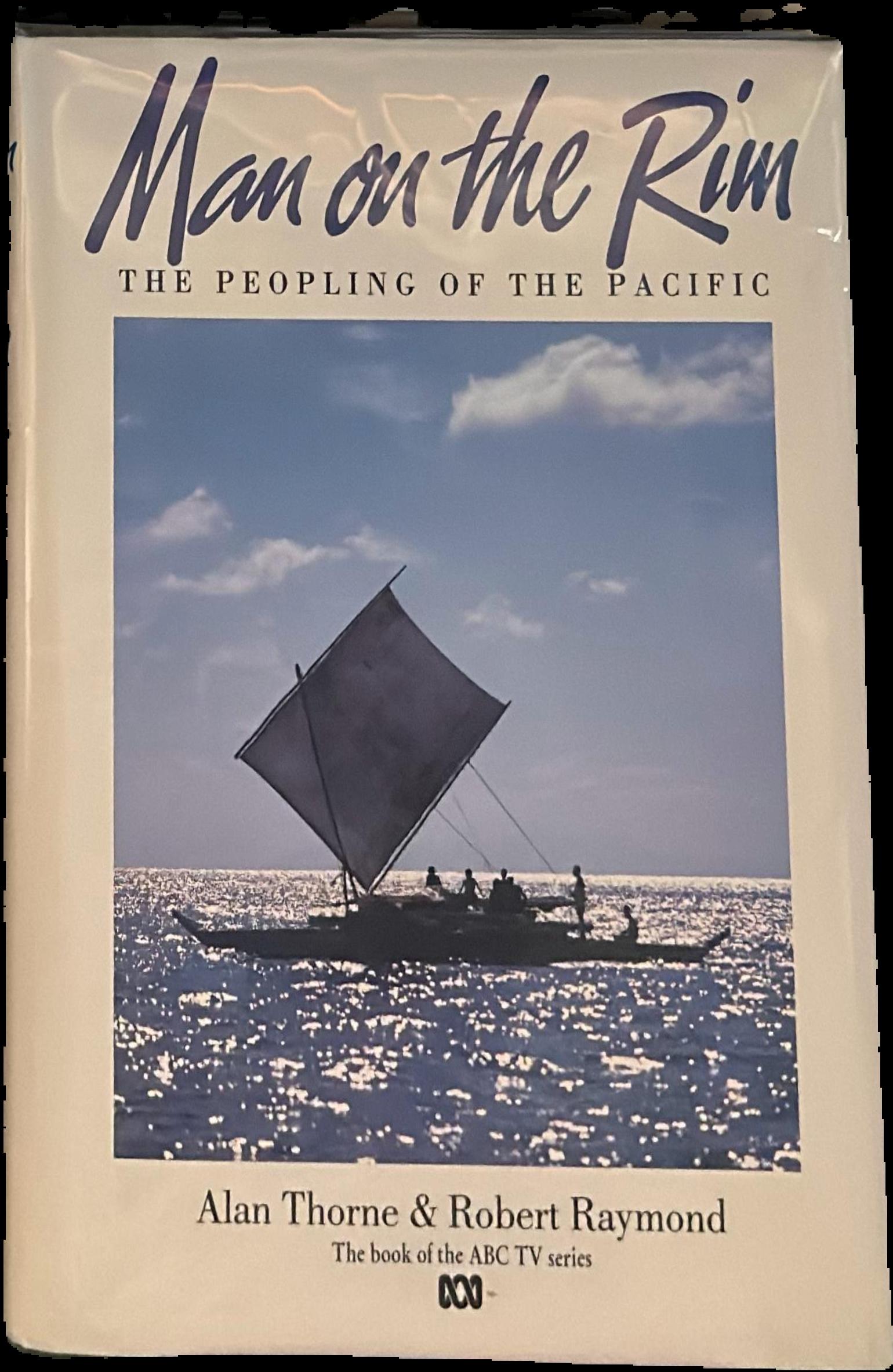 Man on the rim : the peopling of the Pacific live cover