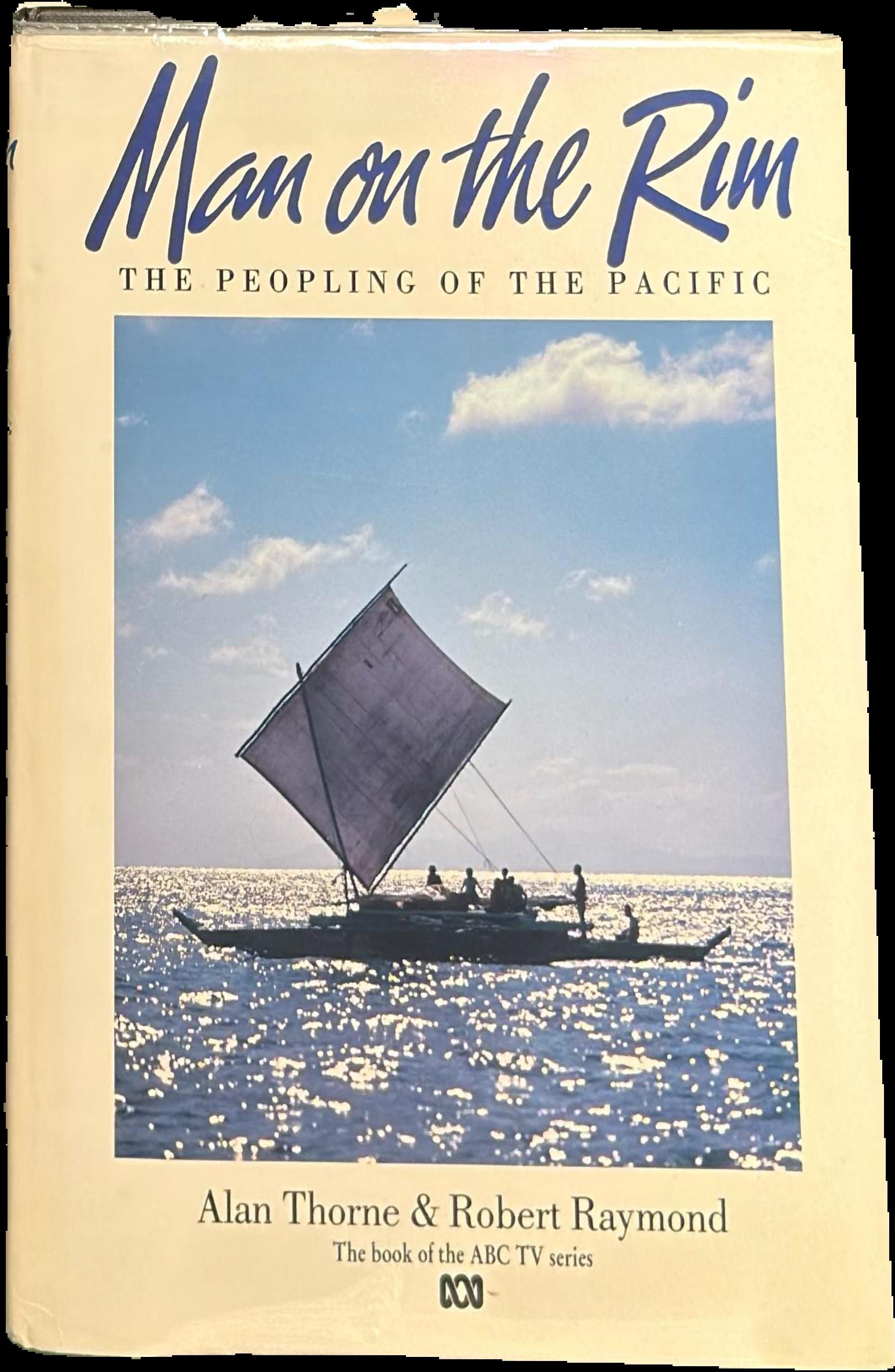Man on the rim : the peopling of the Pacific live cover
