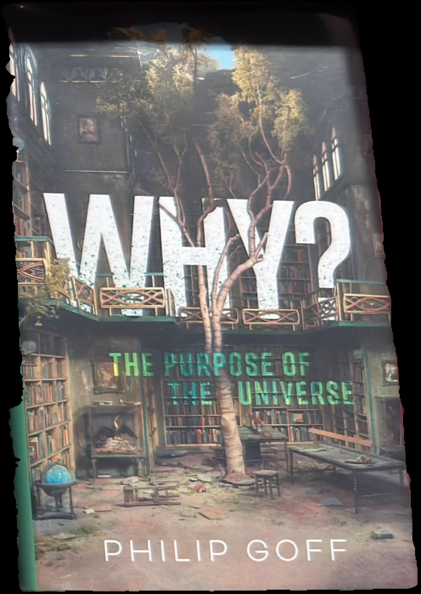 Why? : the purpose of the universe live cover