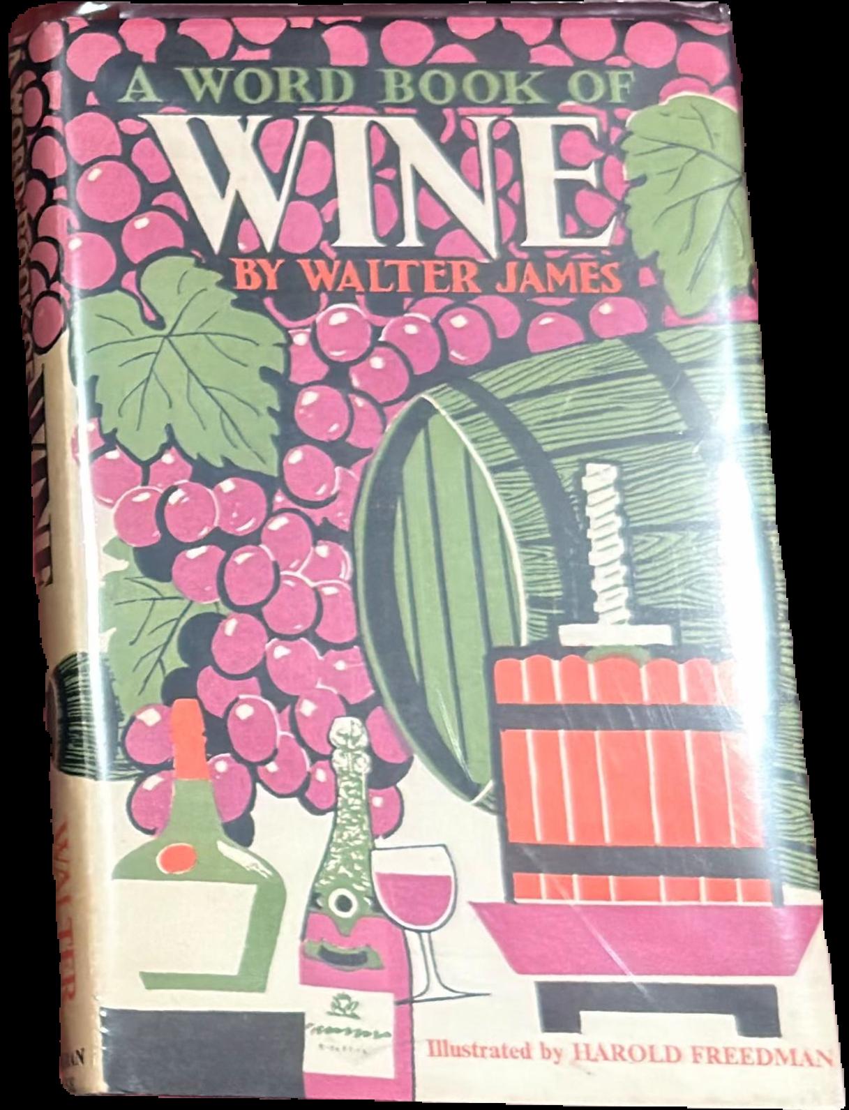A word-book of wine live cover