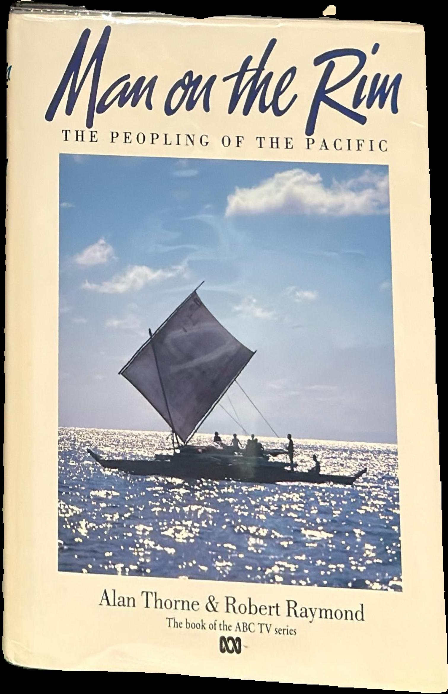 Man on the rim : the peopling of the Pacific live cover
