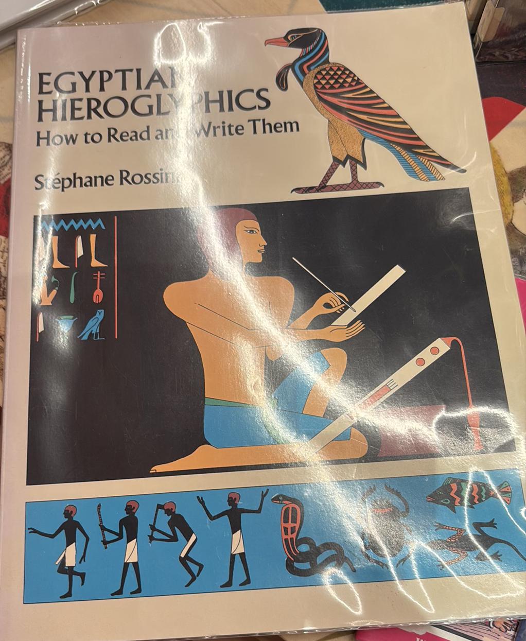 Egyptian hieroglyphics : how to read and write them live cover