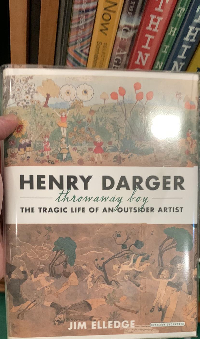 Henry Darger, throwaway boy : the tragic life of an outsider artist / Jim Elledge live cover