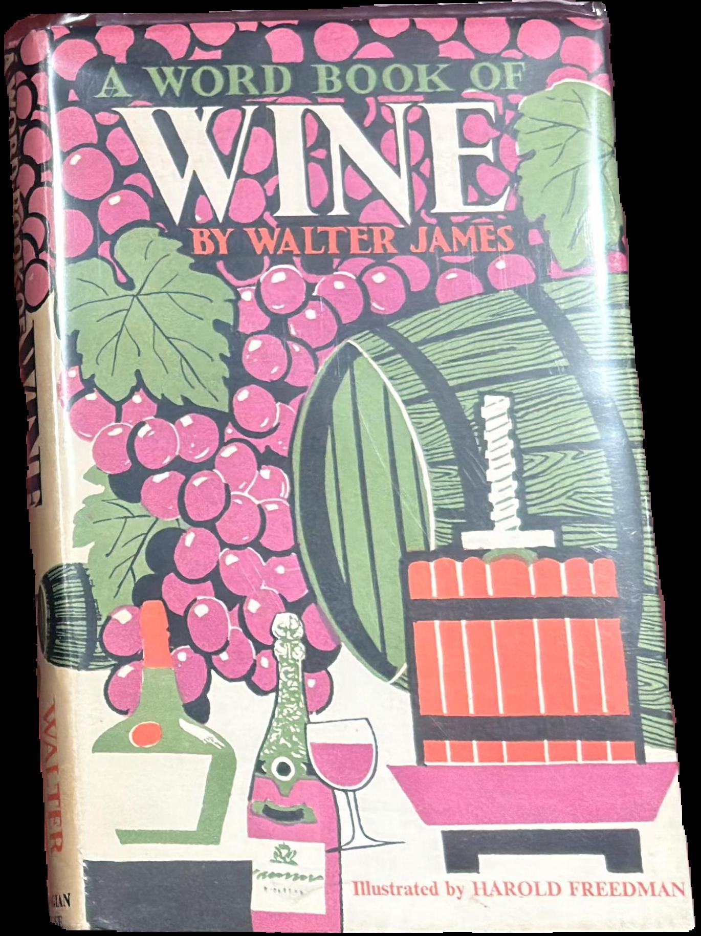 A word-book of wine live cover