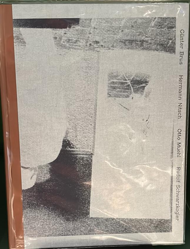 Rite of passage : the early years of Vienna Actionism 1960-1966 : Gunter Brus, Hermann Nitsch, Otto Muehl, Rudolph Schwarzkogler live cover