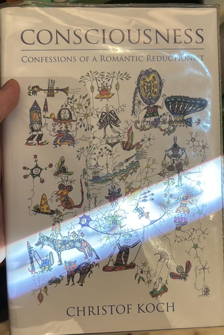 Consciousness : confessions of a romantic reductionist live cover