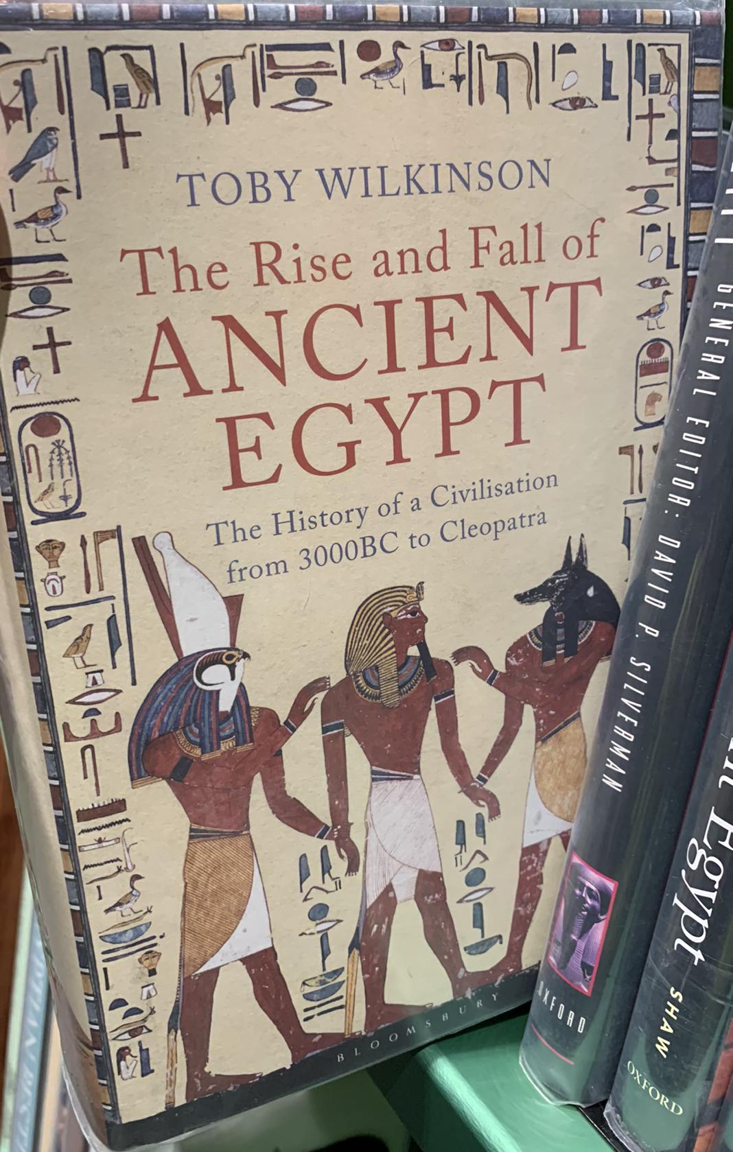 The rise and fall of ancient Egypt : the history of a civilisation from 3000BC to Cleopatra live cover