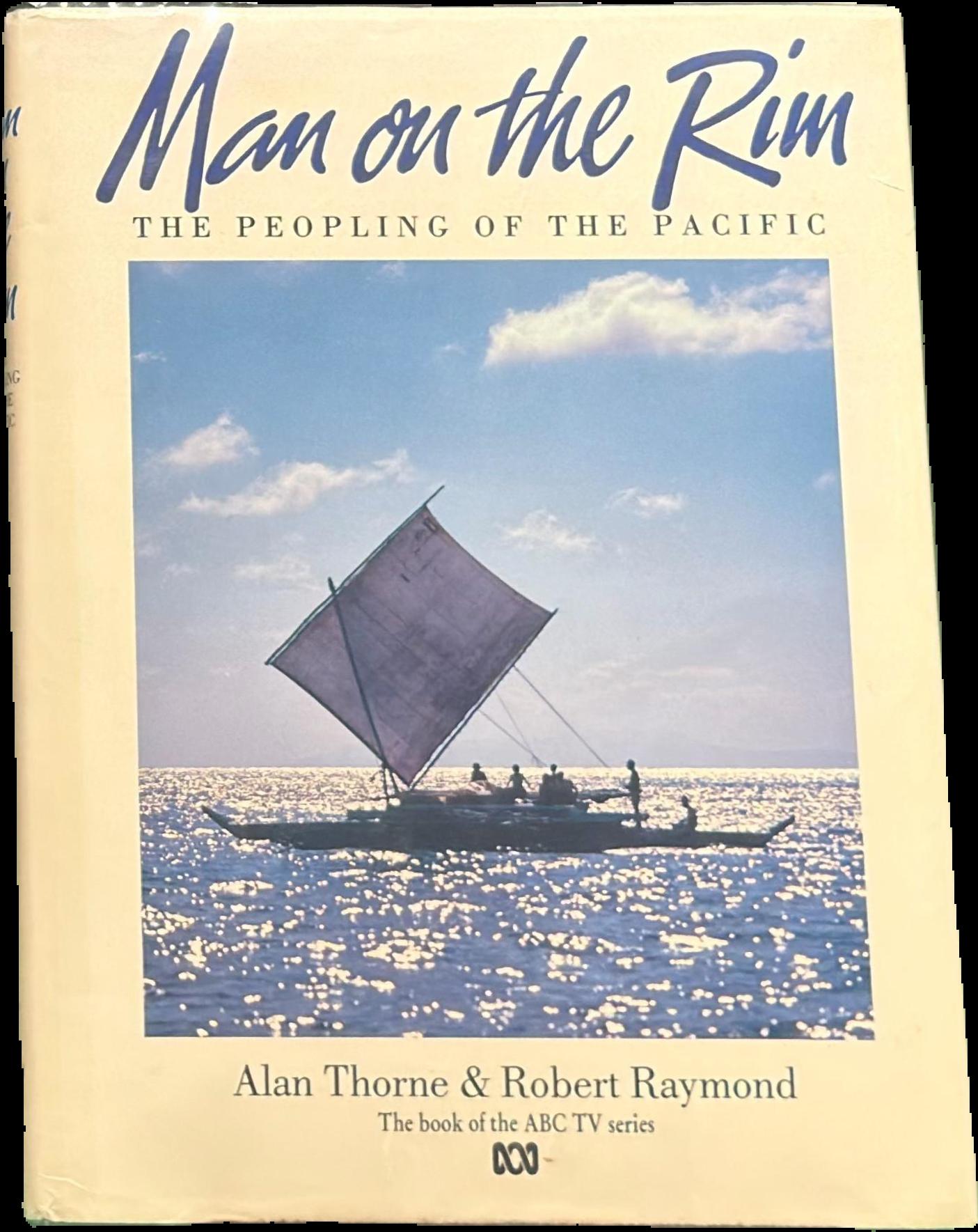 Man on the rim : the peopling of the Pacific / Alan Thorne & Robert Raymond live cover