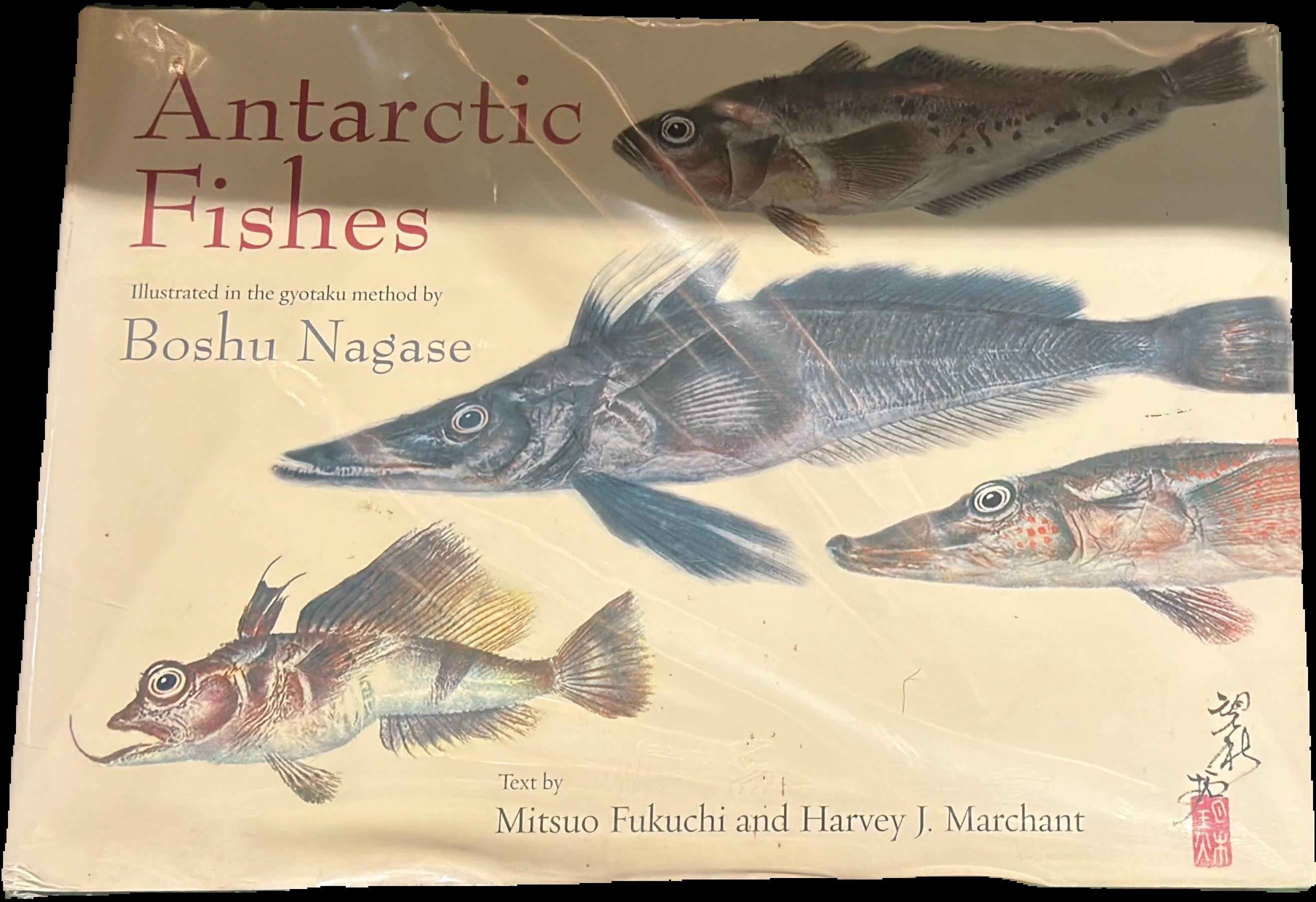 Antarctic fishes : illustrated in the gyotaku method live cover