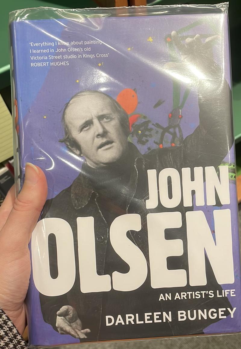 John Olsen : an artist's life / Darleen Bungey live cover