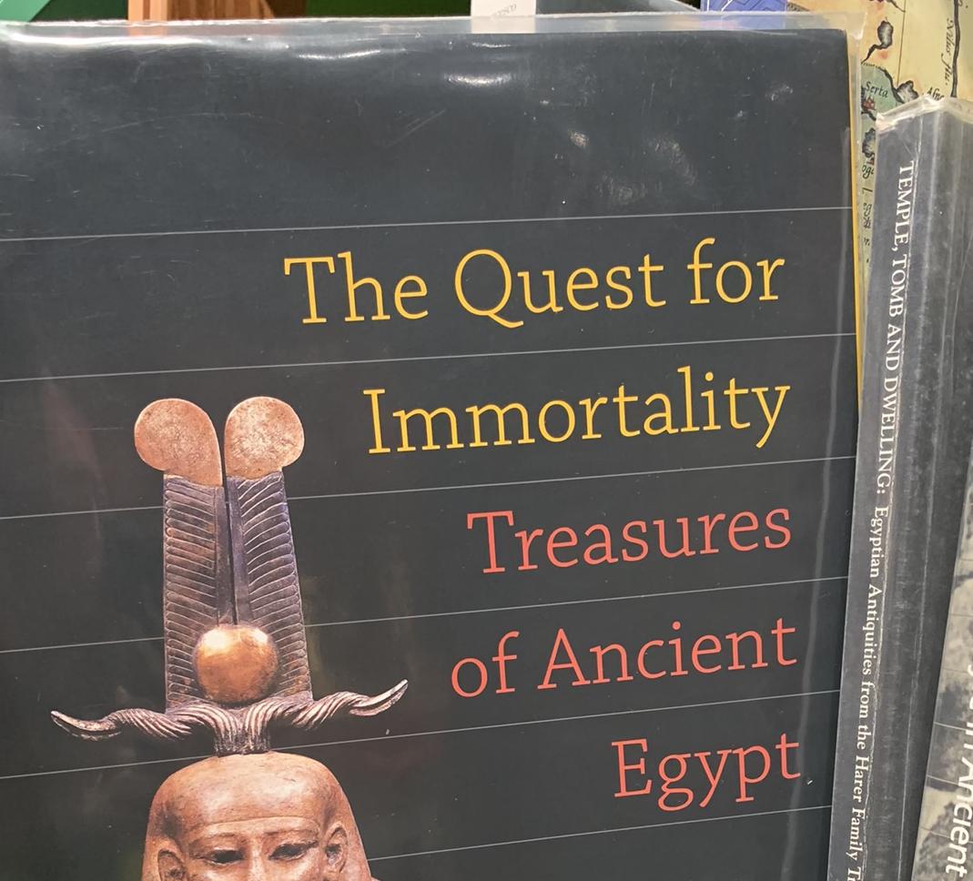 The quest for immortality : treasures of ancient Egypt live cover