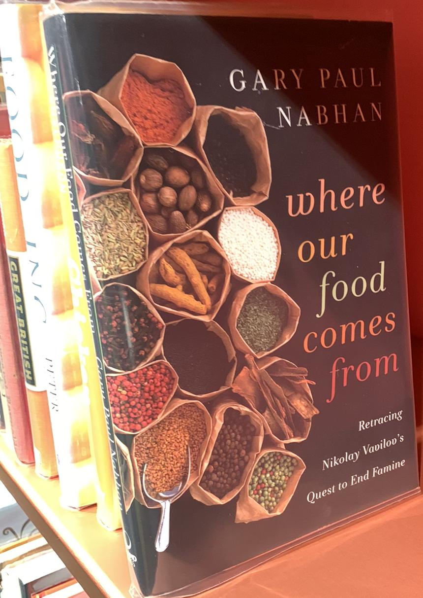 Where our food comes from : retracing Nikolay Vavilov's quest to end famine / Gary Paul Nabhan live cover