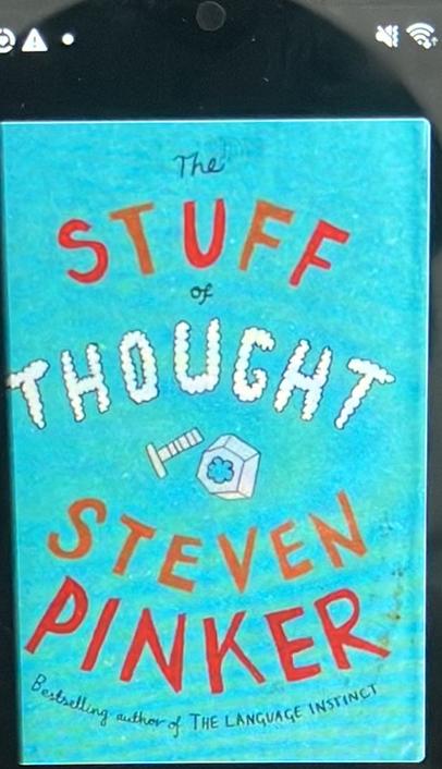 The stuff of thought : language as a window into human nature live cover