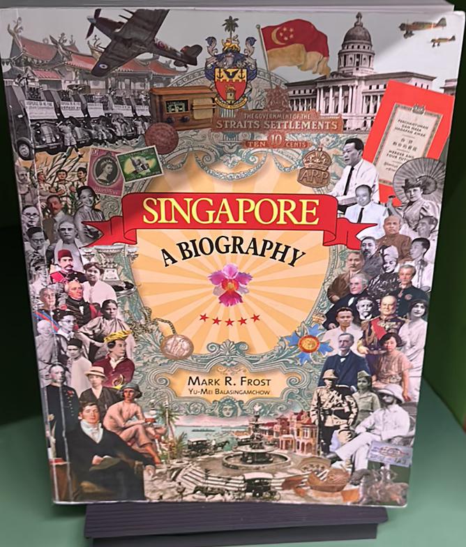 Singapore : a biography live cover