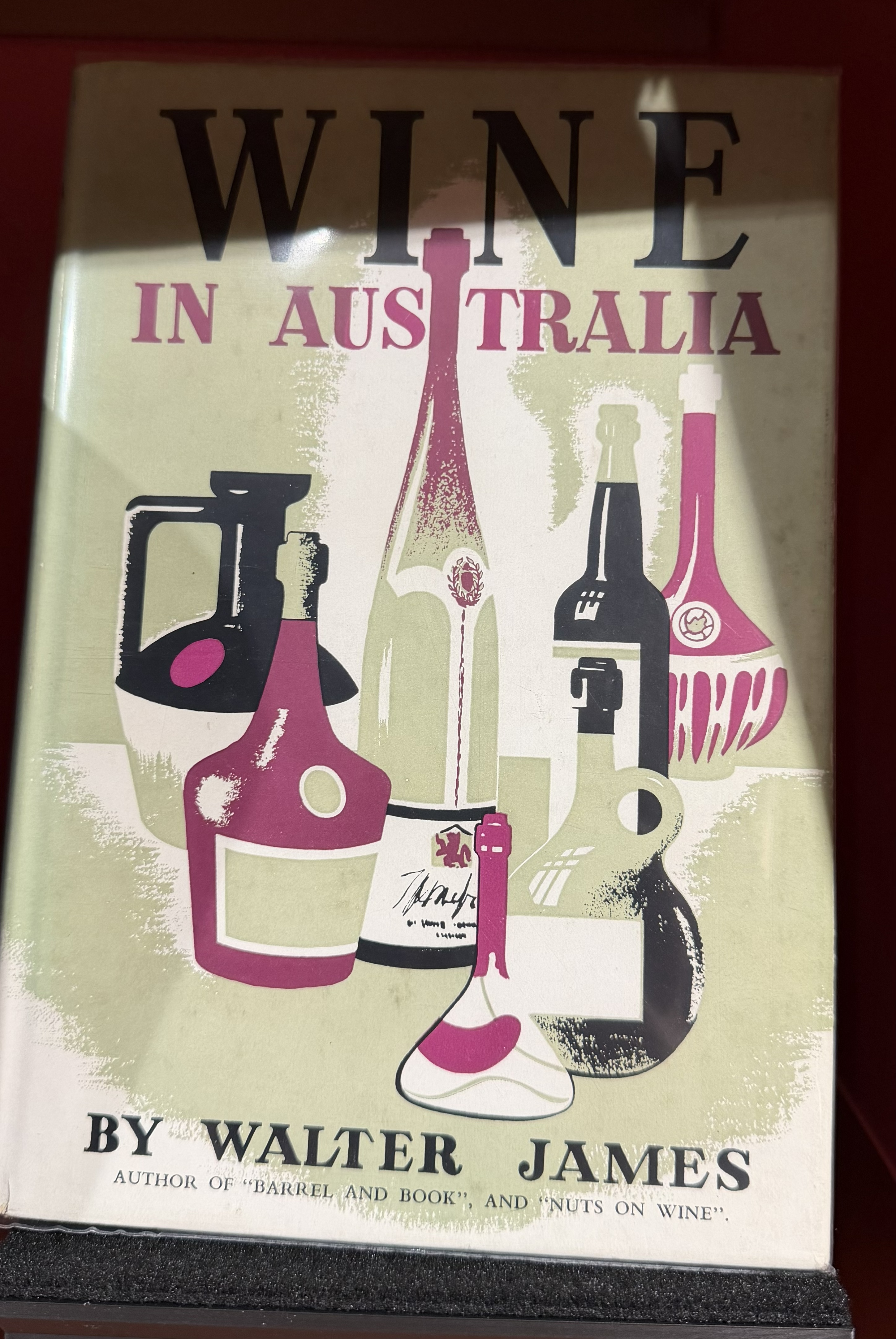 Wine in Australia : a handbook live cover