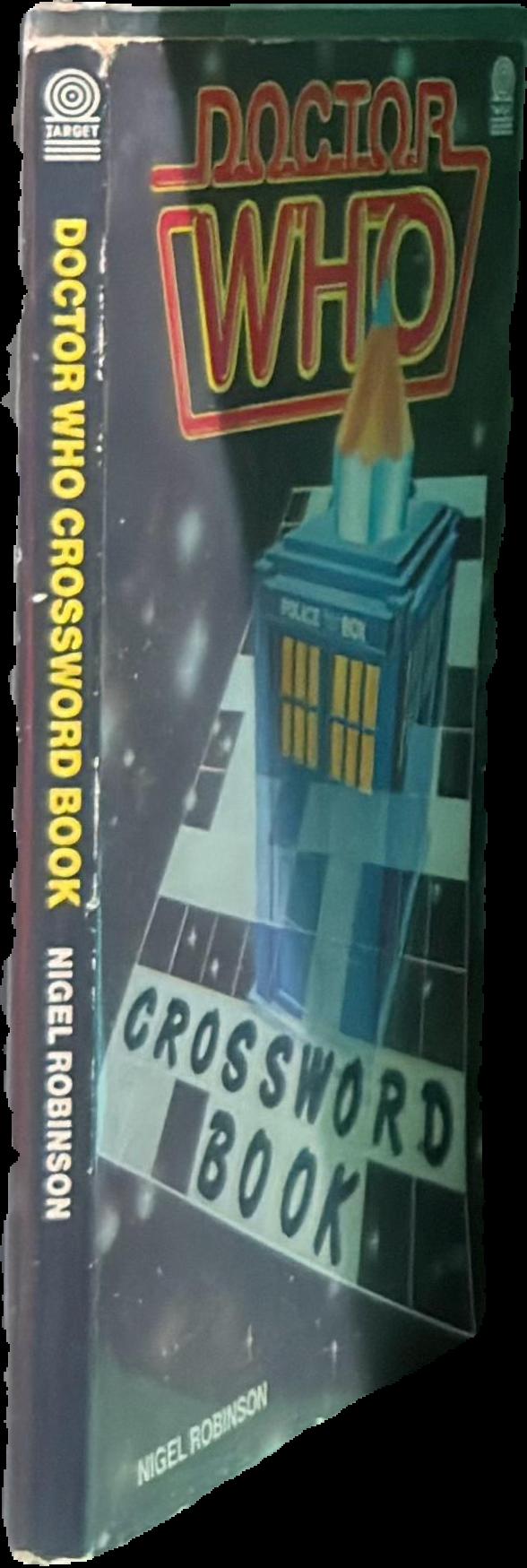 Doctor Who crossword book live cover