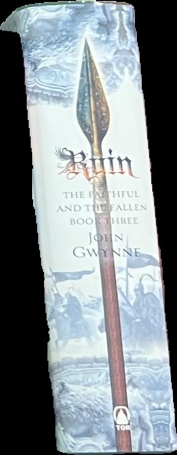 Ruin : book three of the faithful and the fallen / John Gwynne live cover
